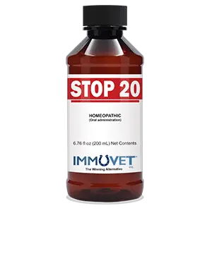 STOP 20® is a micro-dosage proprietary blend formulated to help support respiratory health in horses*.
