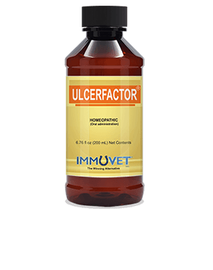 ULCERFACTOR® is an all-natural formula that helps support the horse’s gastrointestinal system.