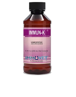 IMMUN-K ® is a all-natural specialized micro-dosage formula designed to help support the horse’s immune system.*