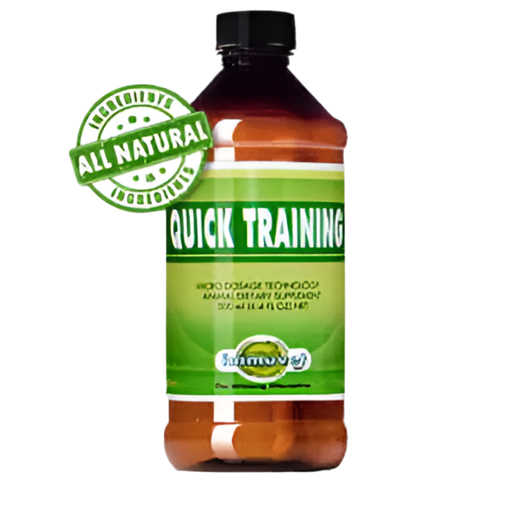 QUICK TRAINING® micro-dosage proprietary blend formulated to help support muscle health in horses.*