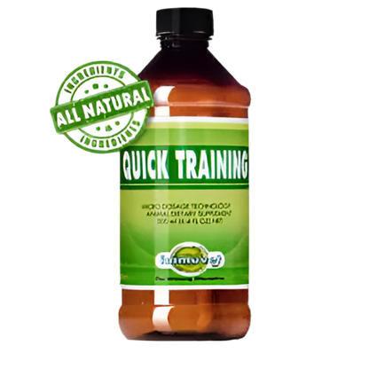 QUICK TRAINING® micro-dosage proprietary blend formulated to help support muscle health in horses.*