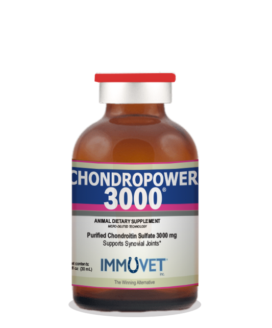 CHONDROPOWER 3000® is a unique, all-natural formula that helps support joint health in horses.