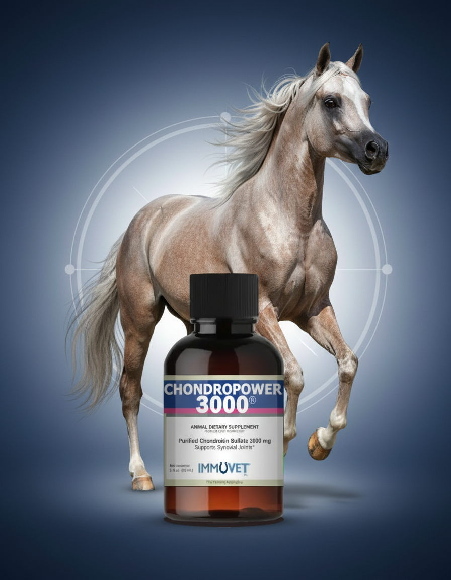 CHONDROPOWER 3000® is a unique, all-natural formula that helps support joint health in horses.