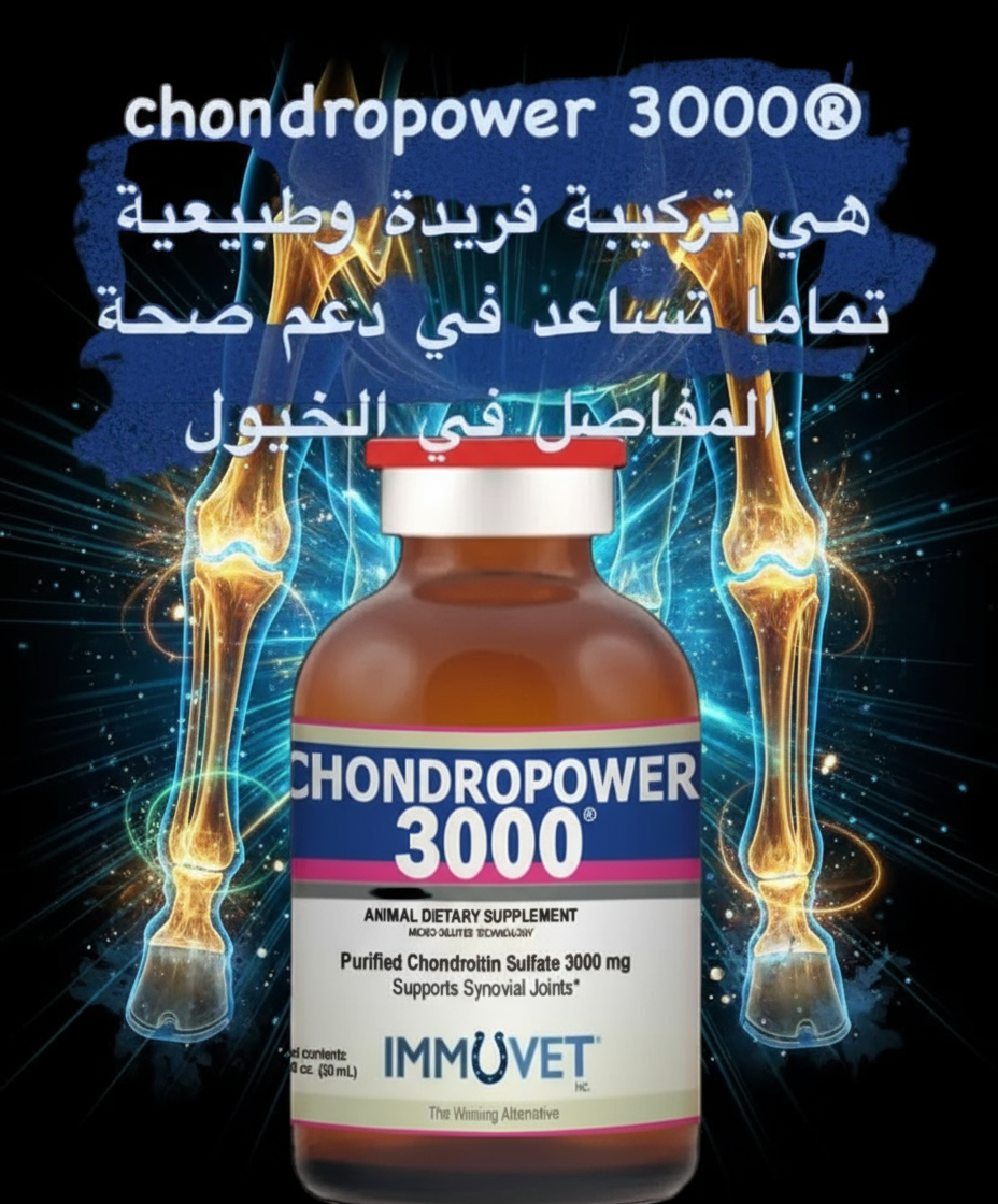 CHONDROPOWER 3000® is a unique, all-natural formula that helps support joint health in horses.