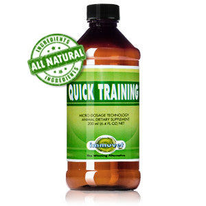 QUICK TRAINING® micro-dosage proprietary blend formulated to help support muscle health in horses.*