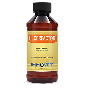 ULCERFACTOR® is an all-natural formula that helps support the horse’s gastrointestinal system.